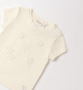 t-shirt-bambina-panna-cotone-elegante.