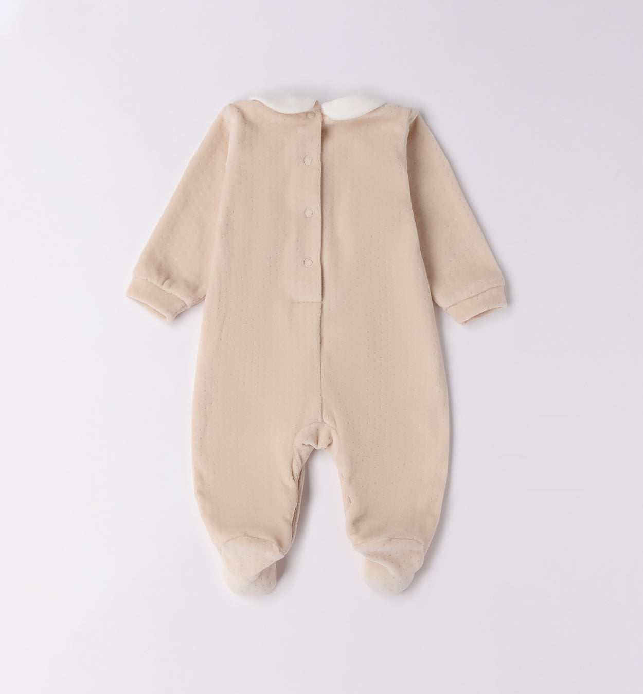 tutina-ciniglia-beige-fiorellini-colletto-bianco-back