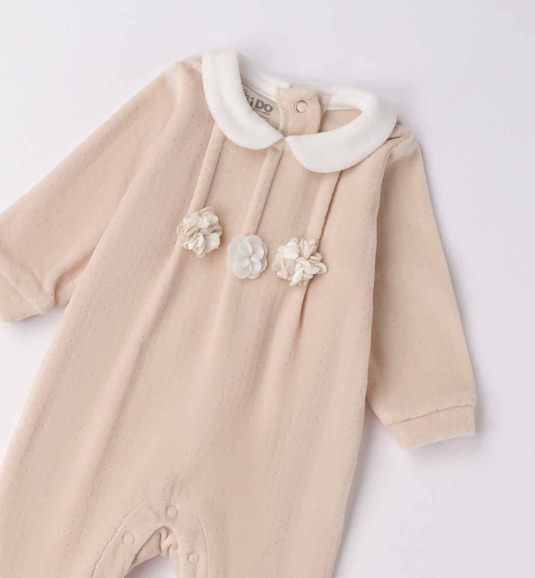 tutina-ciniglia-beige-fiorellini-colletto-bianco-folded