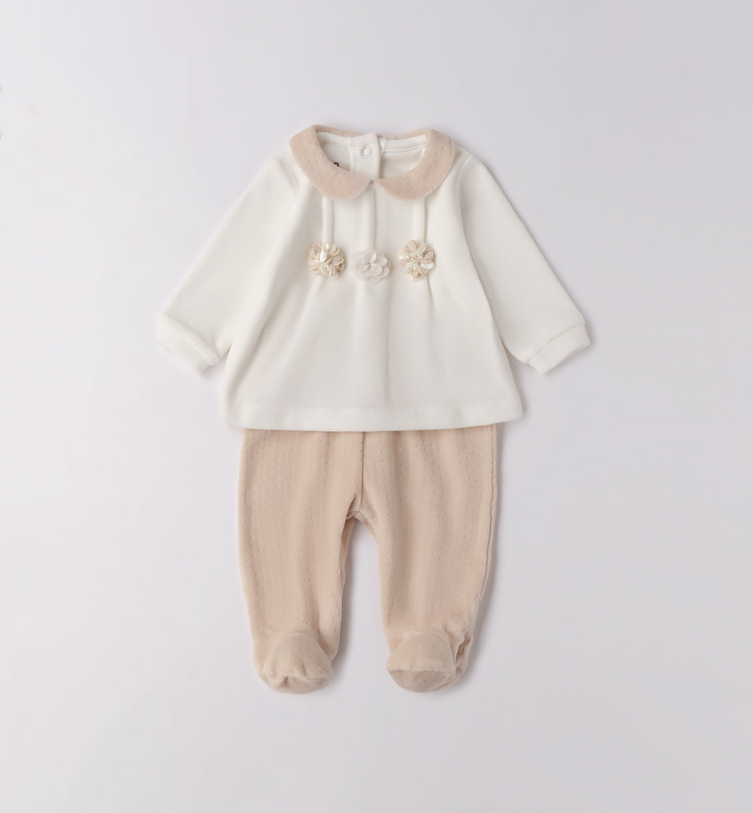 tutina-ciniglia-bianco-latte-beige-fiori-folded