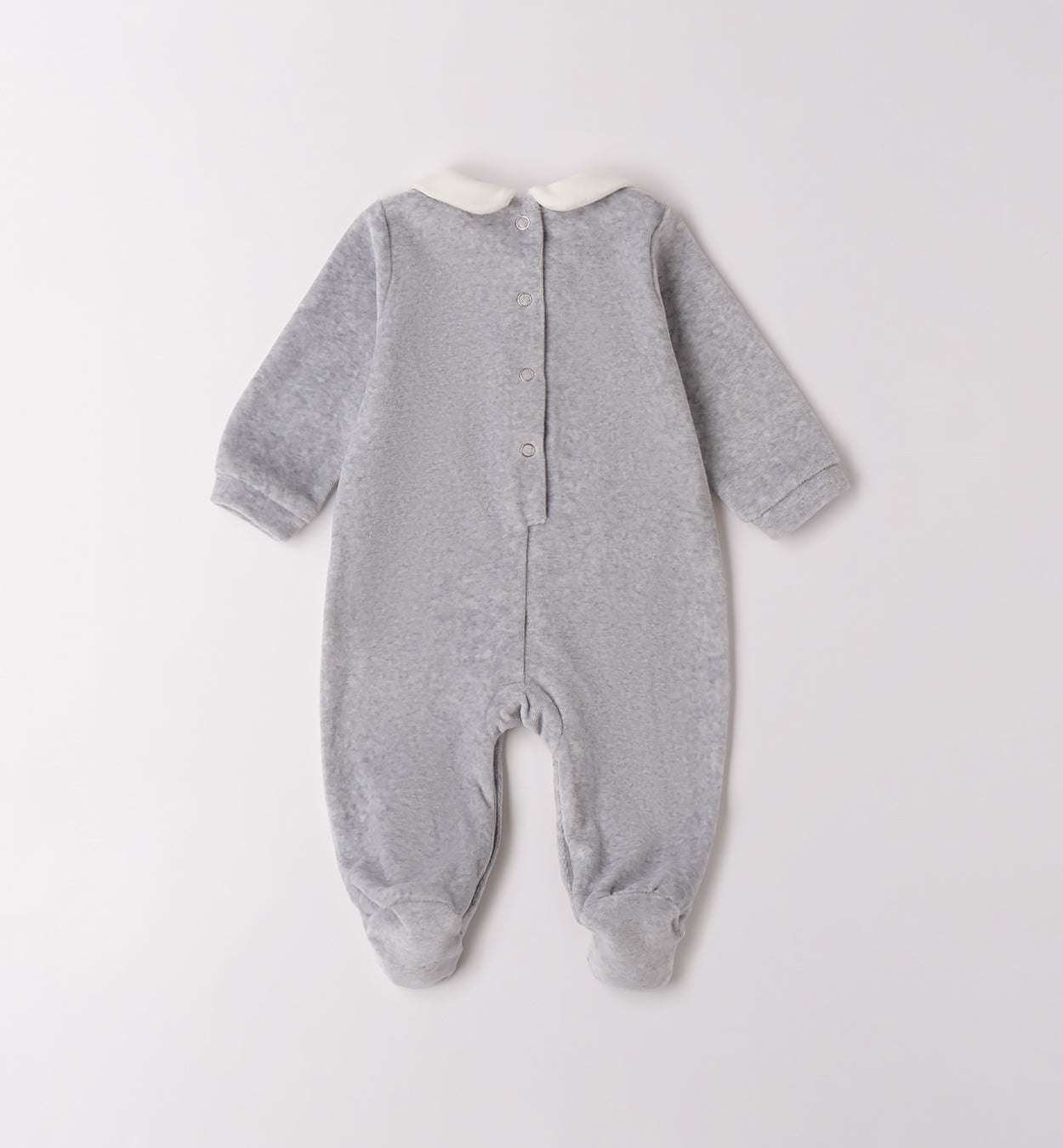 tutina-ciniglia-grigia-fiorellini-colletto-bianco-back