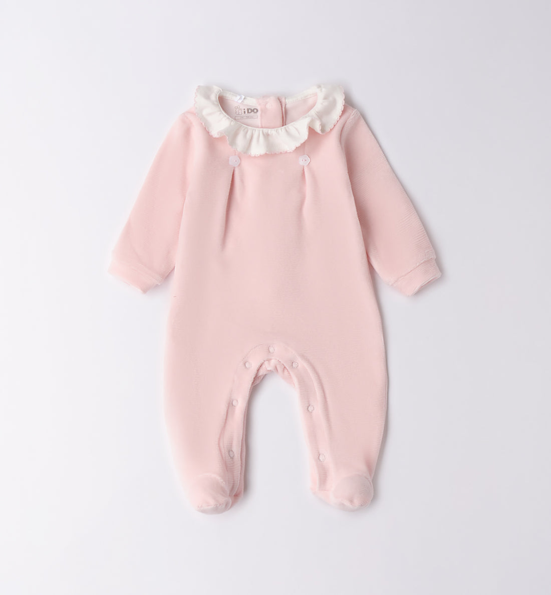 tutina-ciniglia-rosa-colletto-bianco-folded