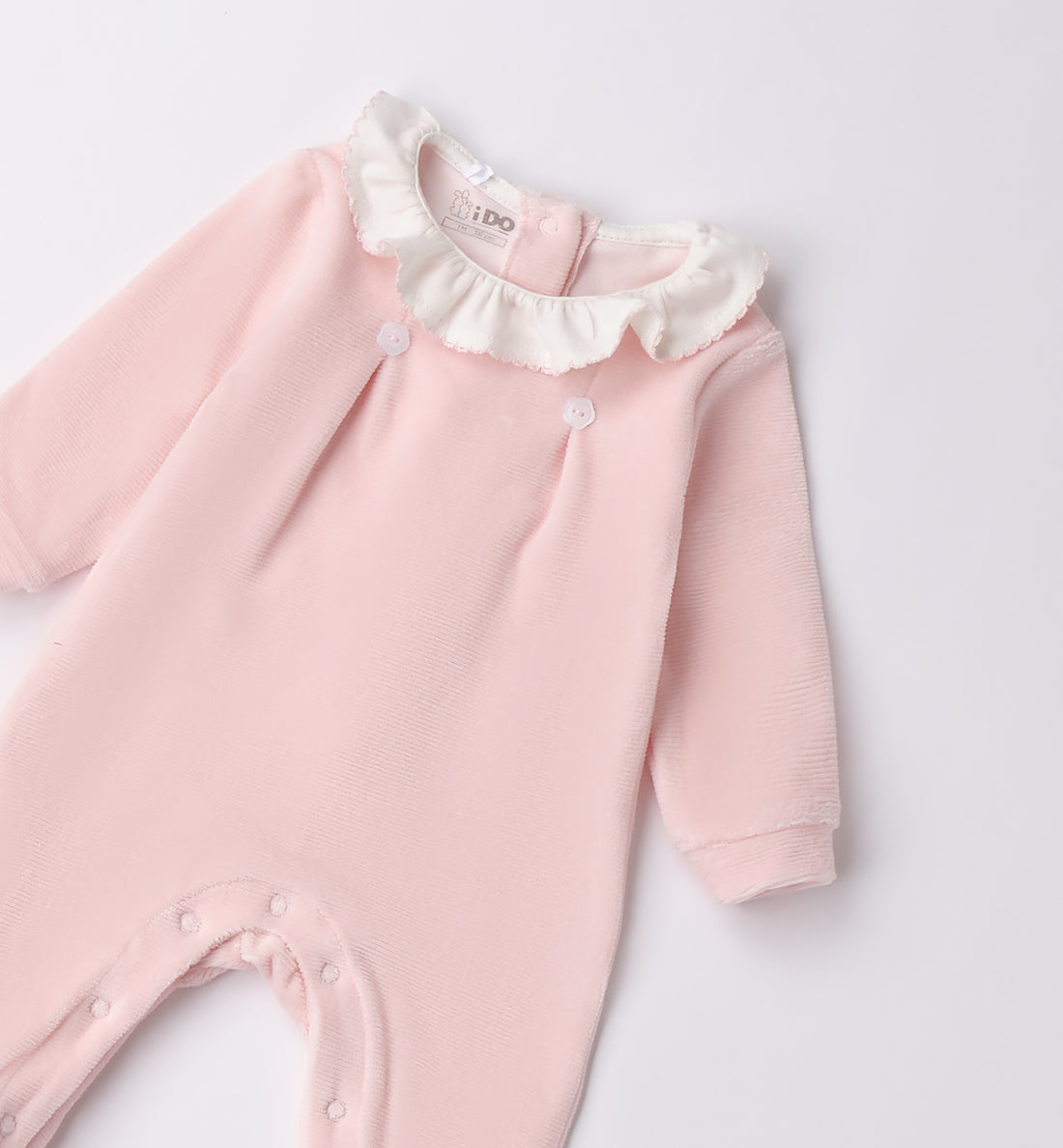 tutina-ciniglia-rosa-colletto-bianco-folded