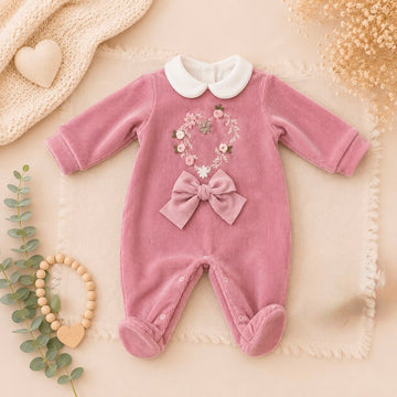 tutina-neonata-ciniglia-rosa-ricamo-floreale.