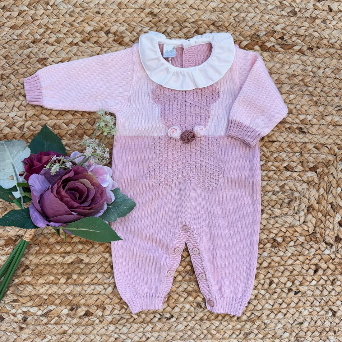 tutina-neonata-pura-lana-rosa-orsetto