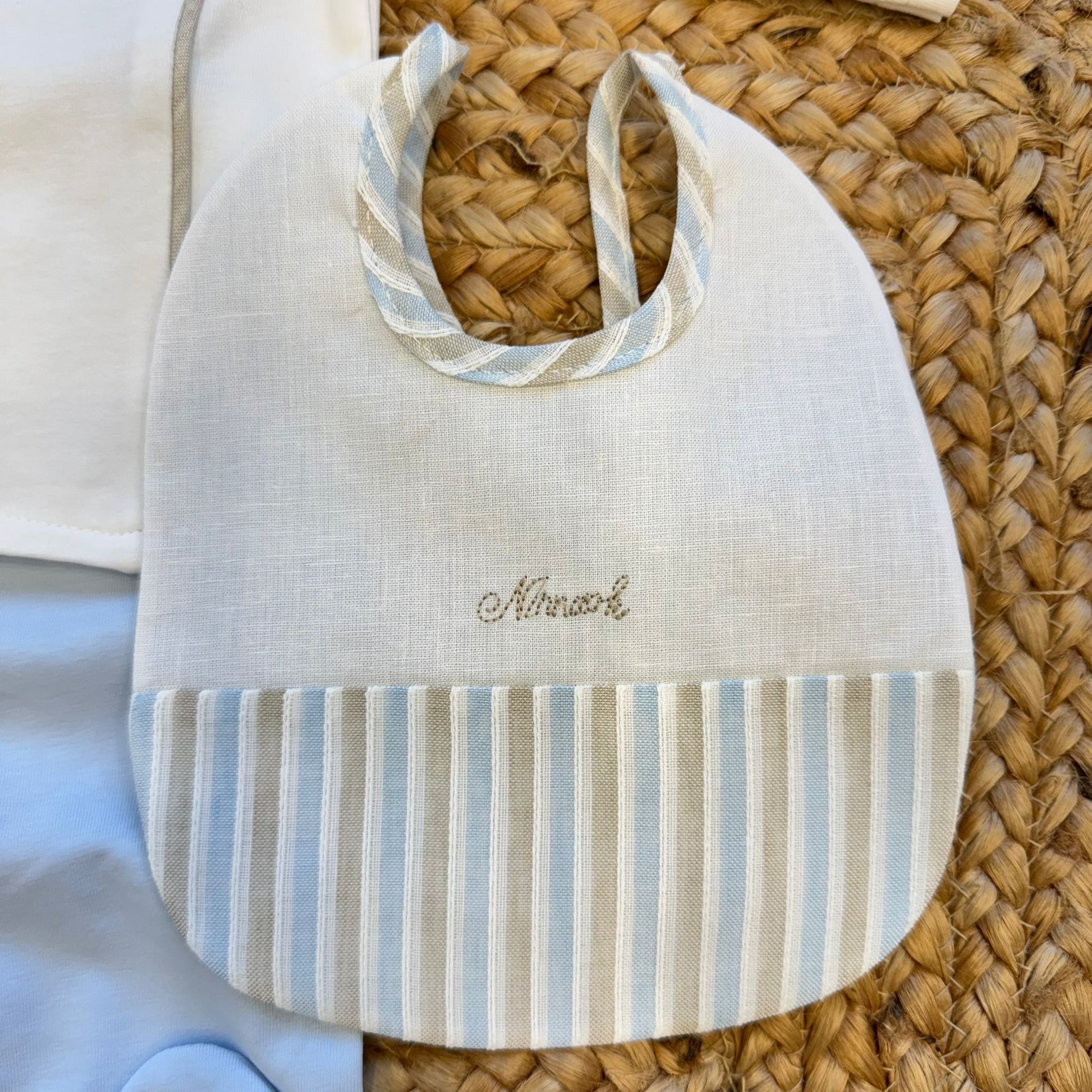 tutina neonato due pezzi cotone elegante