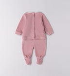 tutina ciniglia neonata rosa retro