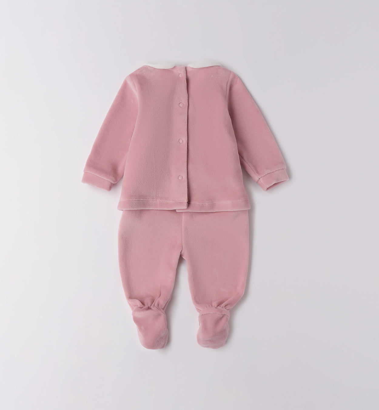 tutina ciniglia neonata rosa retro