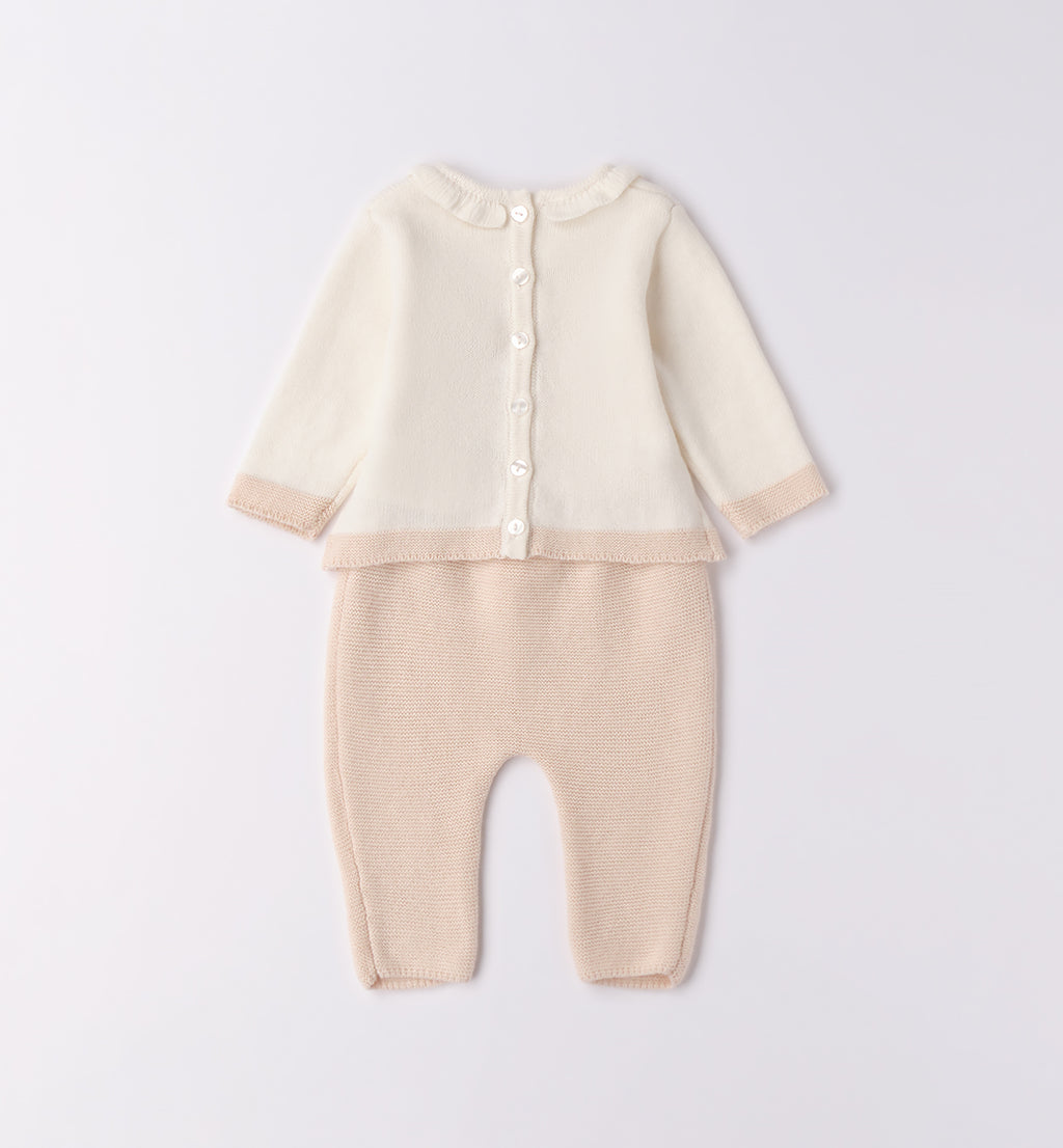 tutina due pezzi neonata