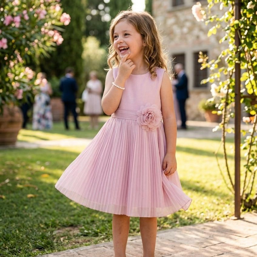 vestito elegante bimba per cerimonia e occasioni speciali